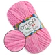 Пряжа плюшева Етрофіл Йонка Бебі, Etrofil Yonca Baby, Світло-рожевий №73105, 100 г/120 м, поліестер, для в'язання спицями та гачком, для іграшок - зображення 1