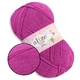 Пряжа акриловая Ализе Шекерим Беби, Alize Sekerim Bebe, Орхидея №130, 100 г/320 м, акрил, для вязания спицами и крючком, для детской одежды, пледов - изображение 1