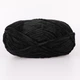 Пряжа плюшевая Этрофил Йонка Беби, Etrofil Yonca Baby, Черный №70092, 100 г/120 м, полиэстер, для вязания спицами и крючком, для игрушек, пледов - изображение 3