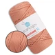 Шнур для макраме Popyarn Macrame XL, Персик №479, 250 г / 125 м, 100% поліпропілен - для в'язання сумок, килимків, кошиків, панно, декору - зображення 1