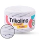 Трикотажная пряжа Trikolino 7-9mm S, Белый, 30м, для вязания корзин, ковриков, сумок, косметичек, Триколино - изображение 1