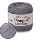 Пряжа YarnArt Bouquet Unicolor (ЯрнАрт Букет Униколор) Серый №3203, 100% хлопок, 100г/200м, летняя нить для вязания крючком и спицами - изображение 1