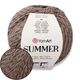 YarnArt Summer, Коричневый №49, летняя пряжа для вязания спицами и крючком, 100 г / 350 м, хлопок с вискозой - изображение 1