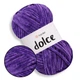 Плюшева пряжа YarnArt Dolce (ЯрнАрт Дольче) Фіолетовий №792, для в'язання іграшок, пледів та аксесуарів, 100% мікрополіестер, 100 г/120м - зображення 1