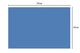 Фоамиран, не клеевой, темно-голубой, 20*30, 2мм - изображение 2
