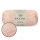 Пряжа Gazzal Giza (Газал Гиза) Персик №2453, 100% мерсеризованный хлопок, 50 г / 125 м, летняя пряжа, хлопок для вязания крючком и спицами - изображение 1