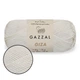 Пряжа Gazzal Giza (Газал Гиза) Крем №2451, 100% мерсеризованный хлопок, 50 г / 125 м, летняя пряжа, хлопок для вязания крючком и спицами - изображение 1