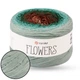 YarnArt Flowers, №318, секційне фарбування, 55% бавовна / 45% поліакрил, 250 г (1000 м), пряжа для в'язання, демісезонна, Ярнарт Фловерс - зображення 1