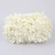 Alize Puffy Fine NEW, Світло-молочний №62 (100г/14м) плюшева нитка з готовими петлями для в'язання руками пледа іграшок та балаклави, Алізе Пуффі Файн - зображення 3