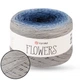 YarnArt Flowers, №271, секційне фарбування, 55% бавовна / 45% поліакрил, 250 г (1000 м), пряжа для в'язання, демісезонна, Ярнарт Фловерс - зображення 1