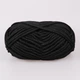 YarnArt Cord Yarn, Чёрный №750 толстая трикотажная пряжа, для сумок, пуфов, корзин, декора, ЯрнАрт Корд Ярн - изображение 3