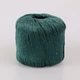 Пряжа с тенселом и пайетками Candy-Yarn Tencel, Темная матча №109 хлопок с тенселом, пряжа для летних изделий - изображение 3