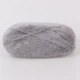 Alize Kid Mohair50, Тала Вода/Сірий №52, Кід Мохер, 62% кід мохер, 38% поліамід, 50 г / 500 м, легка пухнаста пряжа з мохером, для шалей, павутинок - зображення 3