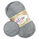 Пряжа Alize Diva (Алізе Дива) Мишка №343, літня нитка 100г/350м, мікрофібра для в'язання гачком та спицями - зображення 1