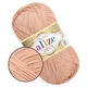 Пряжа Alize Diva (Алізе Діва) Пудра №648, літня нитка 100г/350м, мікрофібра для в'язання гачком та спицями - зображення 1