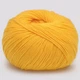Пряжа Gazzal Cotton Baby, Яскраво-жовта №3417, 50 г/165 м, Газзал Бебі Коттон бавовна з акрилом, демісезон, нитка для в'язання - зображення 2