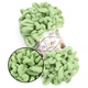 Alize Puffy № 103 Спаржа, 100г/9м - Алізе Пуффі, плюшева пряжа з готовими петлями для в'язання руками пледів, іграшок та аксесуарів - зображення 1