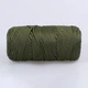 Пряжа YarnArt Macrame XL, Хакі №164, поліестеровий шнур 4 мм, ЯрнАрт Макраме ХЛ нитка для в'язання гачком і спицями, поліестер 100% - зображення 3
