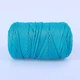 Упаковка YarnArt Macrame XL, Бирюзовый №152, шнур полиэстеровый 3мм, 4шт, для сумок, макраме и декора - 130 м/250 г, 4 мотка - изображение 3