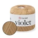 Пряжа YarnArt Violet Карамель №5529, ЯрнАрт Виолет турецкая нить для вязания 100% хлопок для игрушек, пинеток, пледов и одежды спицами и крючком - изображение 1