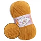 Пряжа Alize Cotton Gold, Шафран №02 - бавовна з акрилом, нитка для в'язання спицями та гачком, Алізе Коттон Голд - зображення 1
