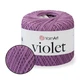 Пряжа YarnArt Violet Сирень №6309, ЯрнАрт Виолет турецкая нить для вязания 100% хлопок для игрушек, пинеток, пледов и одежды спицами и крючком - изображение 1