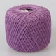 Пряжа YarnArt Violet Сирень №6309, ЯрнАрт Виолет турецкая нить для вязания 100% хлопок для игрушек, пинеток, пледов и одежды спицами и крючком - изображение 3