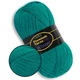 Пряжа Premium Yarn Winter, Петроль №612 напіввовняна нитка для в'язання шкарпеток, шапок, шарфів та інших зимових виробів спицями і гачком, Преміум Яр - зображення 1