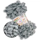 Alize Puffy № 302 Циркон, 100г/9м – Ализе Пуффи, плюшевая пряжа с готовыми петлями для вязания руками пледов, игрушек и аксессуаров - изображение 1