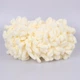 Alize Puffy № 01 Молоко, 100г/9м – Ализе Пуффи, плюшевая пряжа с готовыми петлями для вязания руками пледов, игрушек и аксессуаров - изображение 2