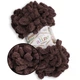 Alize Puffy № 534 Шоколад, 100г/9м - Алізе Пуффі, плюшева пряжа з готовими петлями для в'язання руками пледів, іграшок та аксесуарів - зображення 1