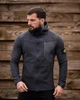 Мужская демисезонная флисовая кофта Stone Island S серая (95000) - изображение 2