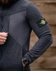 Мужская демисезонная флисовая кофта Stone Island S серая (95000) - изображение 5