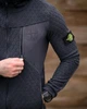 Мужская демисезонная флисовая кофта Stone Island S серая (95000) - изображение 6