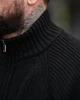 Мужская демисезонная кофта вязка Stone Island 2XL черный (94819) - изображение 9