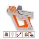 Пистолет на гидрогелевых шариках (орбизах) Gel Energy XS-873 Orange - изображение 2