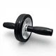 Ролик для пресса Міць колесо тренажер одинарний Белый - изображение 1