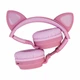 Навушники Hoco W27 Cat Ear Pink - изображение 3