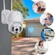 Уличная поворотная IP камера видеонаблюдения WiFi N3 6913 - 2mp ICSee - камера наружного наблюдения для дома - изображение 7