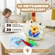 Развивающая игрушка для детей, геоборд-конструктор с карточками, набор для обучения, развития мелкой моторики и воображения через игру - изображение 1
