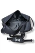 Спортивна сумка чоловіча водонепроникна Black 36 л Size L (58х28х28см) з бічною ручкою та ременем Oxford 600D - изображение 2