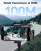 Беспроводной петличный микрофон BOYA BY-V10 V2.0 Type-C с ENC-шумоподавлением для Android / iPhone 15 / iPhone 16 - изображение 2