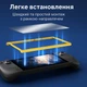 Защитное стекло JSAUX 9H для Steam Deck и Steam Deck OLED 7″, 2 шт, с направляющей рамкой - изображение 3