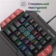 Механічна клавіатура для однієї руки MageGee для геймерів, 35 клавіш, RGB-підсвічування, Red Switch, USB - зображення 6