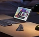 Вертикальная мышь UGREEN MU008 Bluetooth 5.0 / 2.4 ГГц, до 4000 DPI, бесшумная, 6 кнопок, чёрная - изображение 6