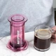 Аеропрес для приготування кави AeroPress Inc Clear Pink - зображення 5