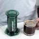 Аеропрес для приготування кави AeroPress Inc Clear Green - зображення 7