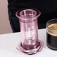Аеропрес для приготування кави AeroPress Inc Clear Pink - зображення 9