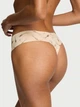 Трусики стрінги Victoria's Secret No-Show Thong Panty ХS Бежевий (27216351) - зображення 2