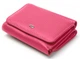 Женский кожаный кошелек DR. BOND WS-403 plum-red - изображение 7
